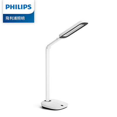 Philips 飛利浦 軒誠 66110 LED護眼檯燈-白色 (PD010)